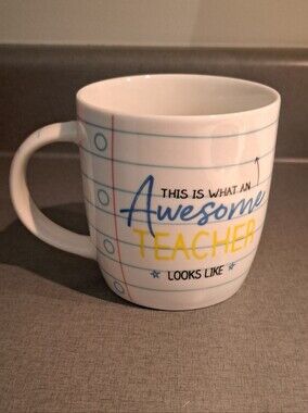 Awesome Teacher Ceramic Coffee Mug Like New